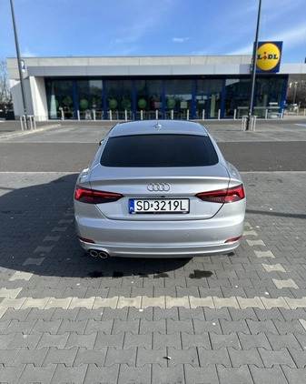 Audi A5 cena 95000 przebieg: 173000, rok produkcji 2018 z Ostrów Mazowiecka małe 79